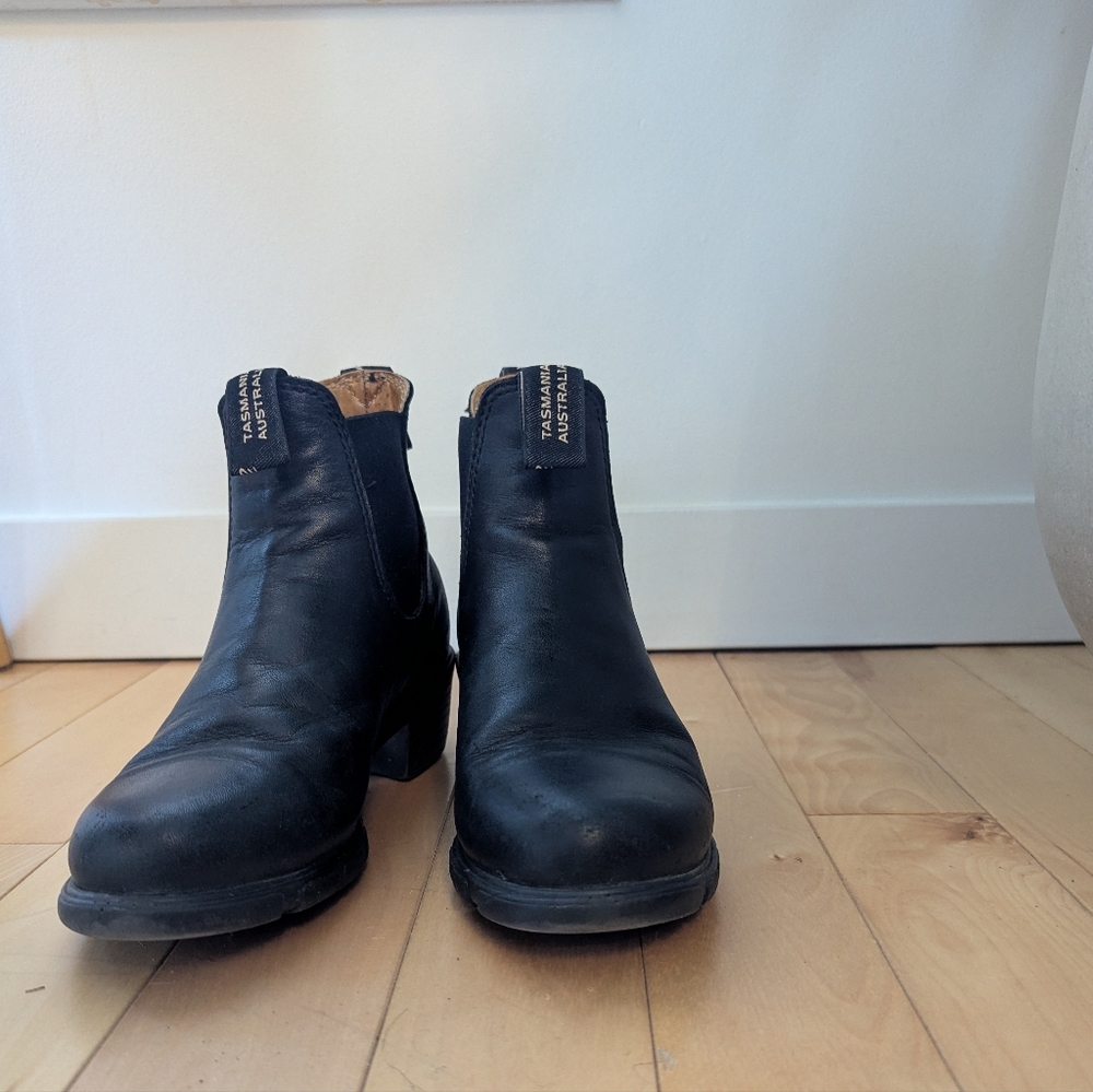 Blundstone Block Heel Black - Picture 2 of 8